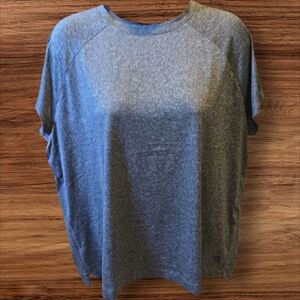 PrAna Alpenglow Athletic top/ Size 3X / Charcoal Heather/ UPF 30+ wicking/ NWT